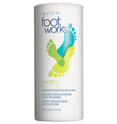 Foot Works Healthy Deodorizing Foot Powder - Click Image to Close